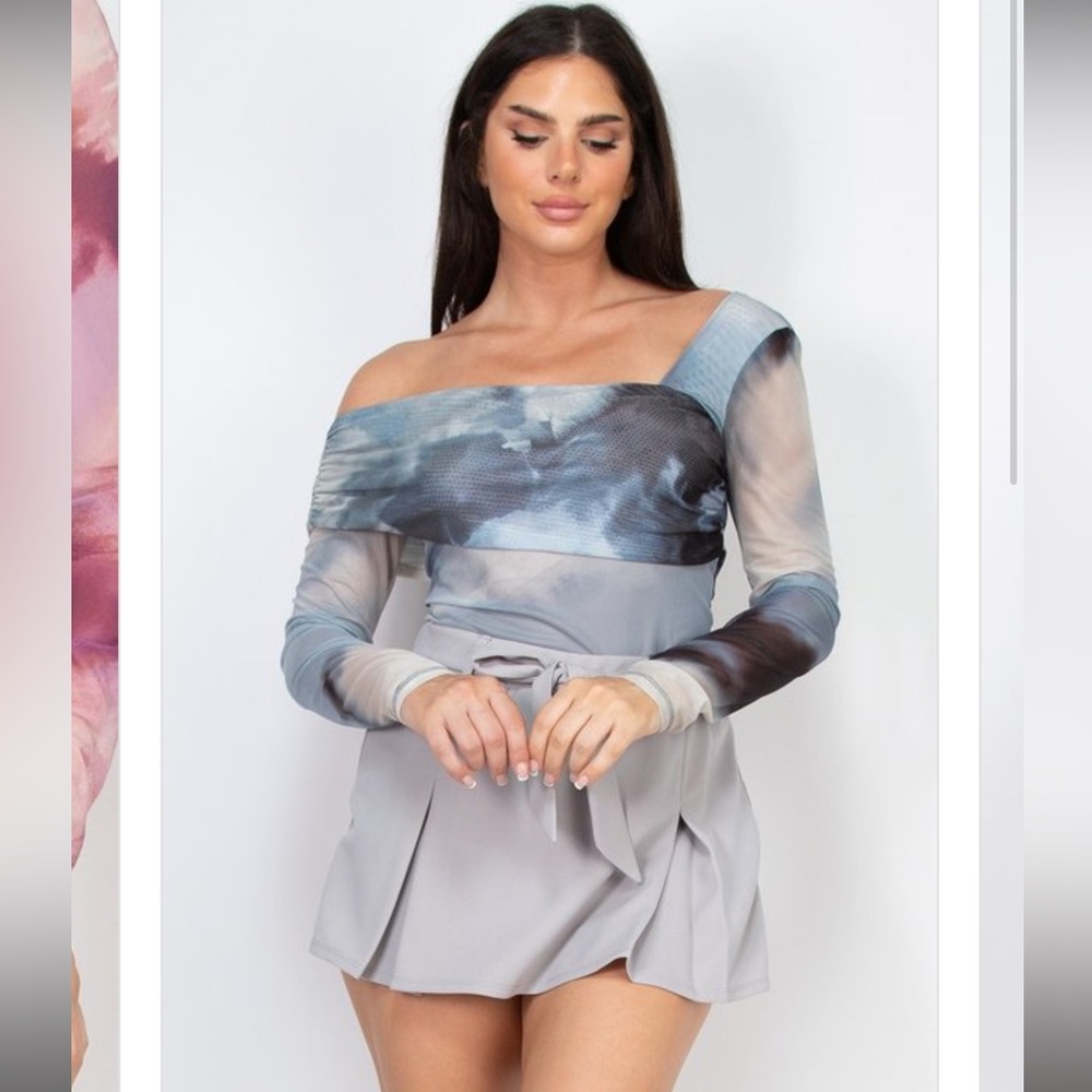 A fashionista printed top👚